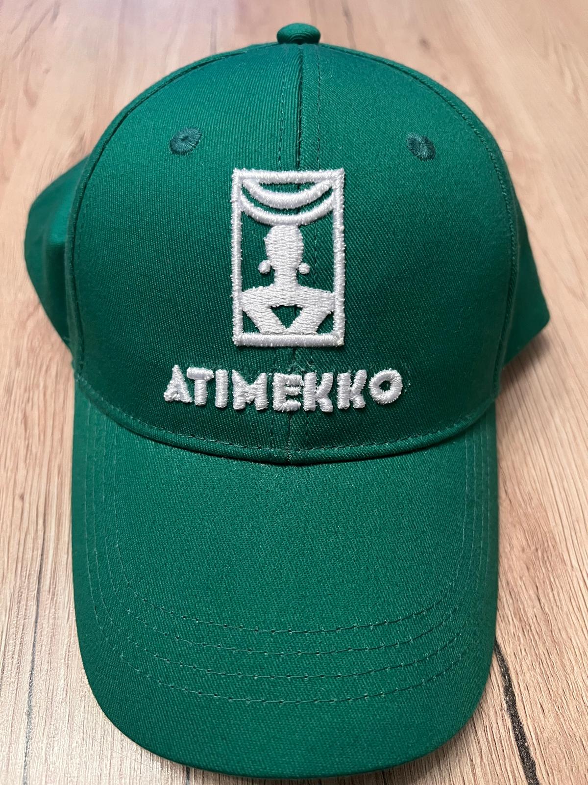 Casquette verte Atimekko